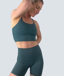 Sportbeha Ariël – Zeegroen