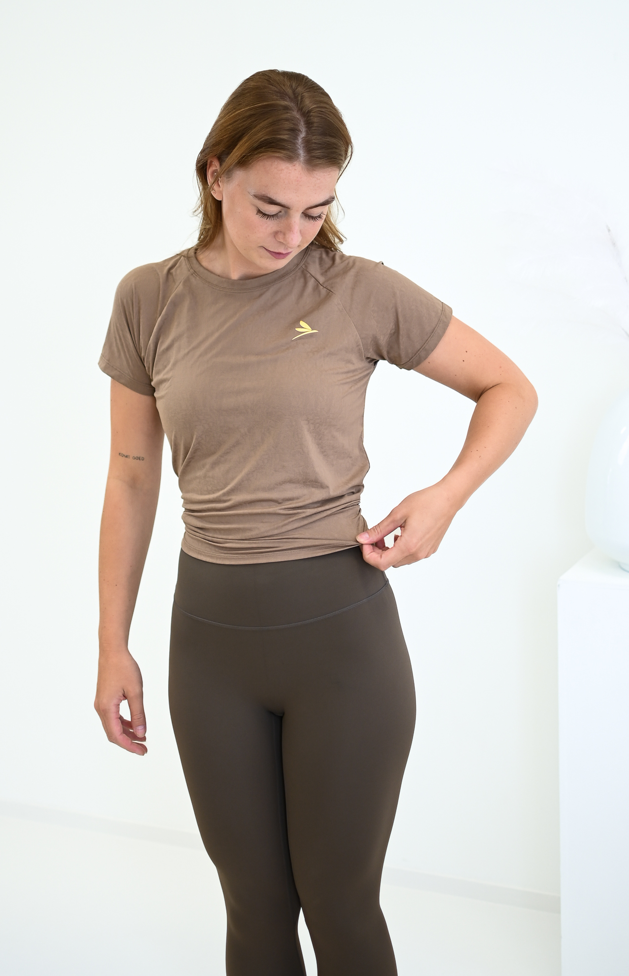 Seamless legging Latte - Lichtbruin - Afbeelding 5
