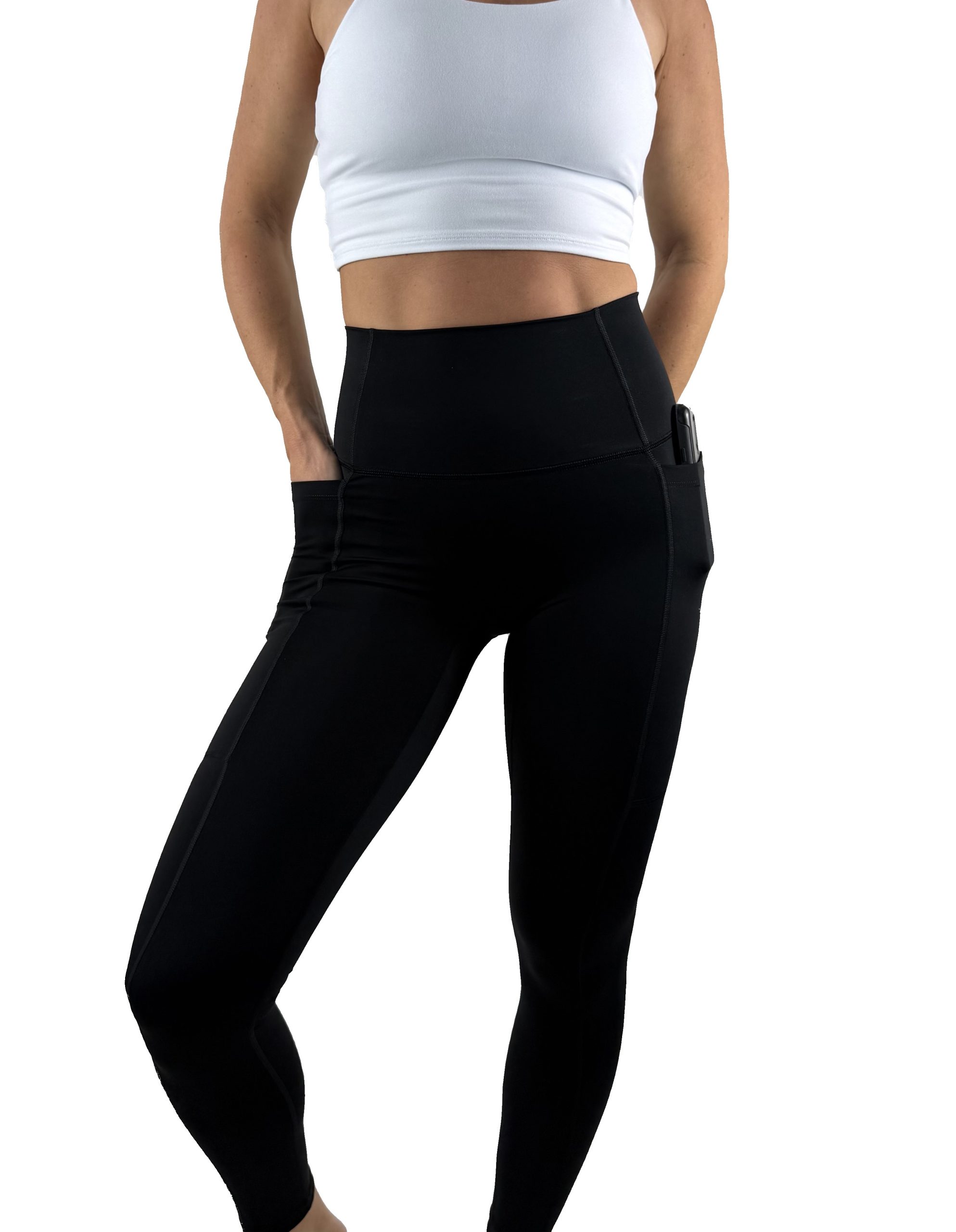 Hybrid Pocket Legging Belle - Zwart - Afbeelding 3