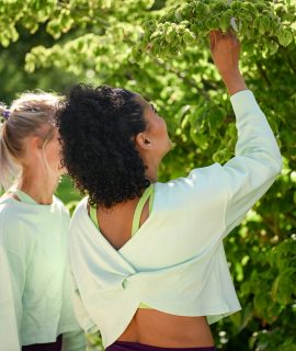 Trui gedraaid detail- Lotte – Mintgroen